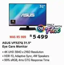 Computer Mania ASUS VP327Q 31.5" Eye Care Monitor offer