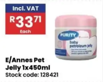 Africa Cash and Carry Purity baby petroleum jelly offer
