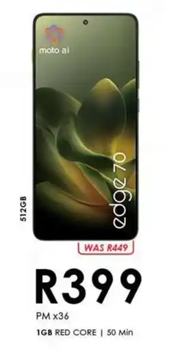 Chatz Connect moto edge 70 offer