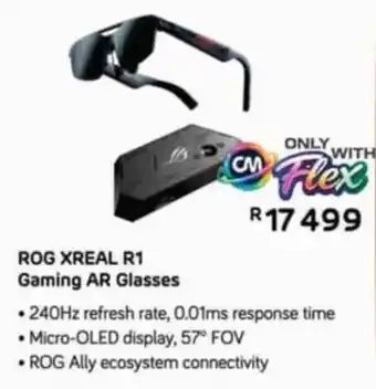 Computer Mania ROG XREAL R1 Gaming AR Glasses offer