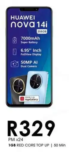 Chatz Connect HUAWEI nova 14i offer