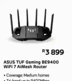 Computer Mania ASUS TUF Gaming BE9400 WiFi 7 AiMesh Router offer
