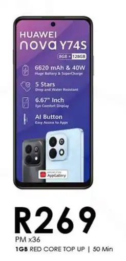 Chatz Connect HUAWEI nova Y74S offer