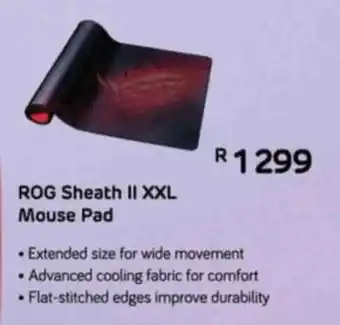 Computer Mania ROG Sheath II XXL Mouse Pad offer