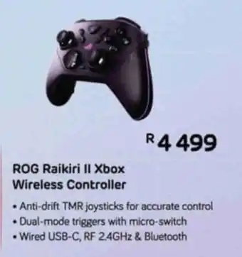 Computer Mania ROG Raikiri II Xbox Wireless Controller offer