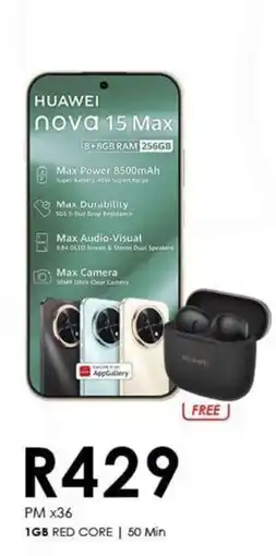 Chatz Connect HUAWEI nova 15 Max offer