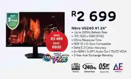 Computer Mania Acer Nitro VG240 X1 24" offer