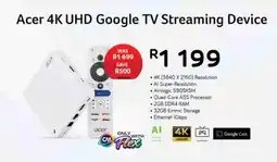 Computer Mania Acer 4K UHD Google TV Streaming Device offer