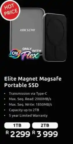 Computer Mania Elite Magnet Magsafe Portable SSD HIKSEMI offer