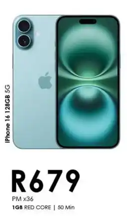 Chatz Connect iPhone 16 128GB 5G offer