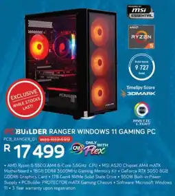 Computer Mania PCBuilder Ranger Windows 11 Gaming PC offer