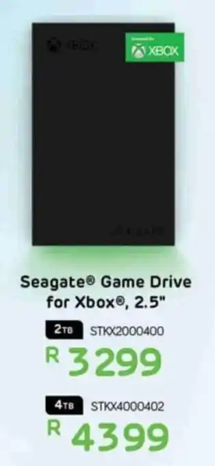 Computer Mania Seagate® Game Drive for Xbox® offer