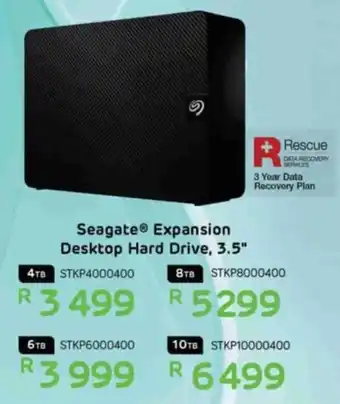 Computer Mania Seagate® Expansion Desktop Hard Drive, 3.5" offer