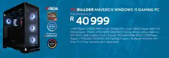 Computer Mania PCBuilder Maverick Windows 11 Gaming PC offer