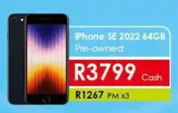 Chatz Connect IPhone SE 2022 64GB Pre-owned offer