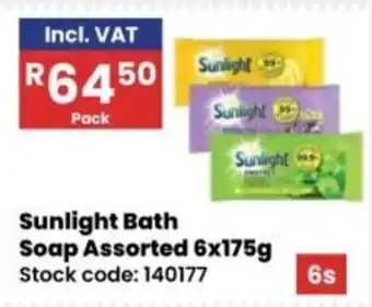 Africa Cash and Carry Sunlight Bath Soap Assorted offer