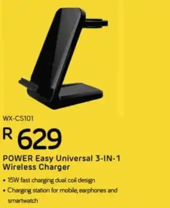Computer Mania POWER Easy Universal 3-IN-1 Wireless Charger offer