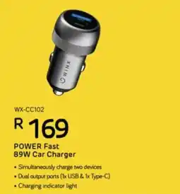 Computer Mania WINX POWER Fast 89W Car Charger offer