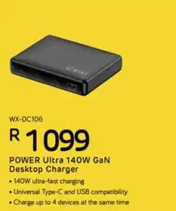 Computer Mania WINK POWER Ultra 140W GaN Desktop Charger offer