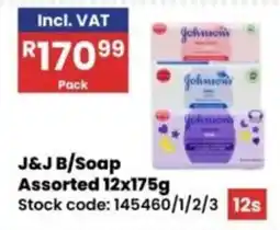 Africa Cash and Carry J&J B/Soap Assorted offer