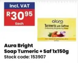 Africa Cash and Carry Aura Bright Soap Turmeric + Saf offer