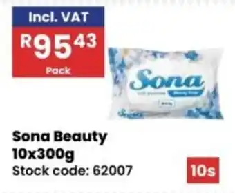 Africa Cash and Carry Sona Beauty offer