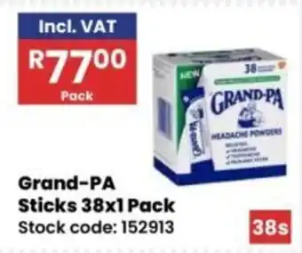 Africa Cash and Carry Grand-PA Sticks offer