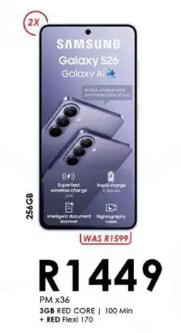 Chatz Connect SAMSUNG Galaxy S26 offer