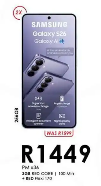 Chatz Connect SAMSUNG Galaxy S26 offer