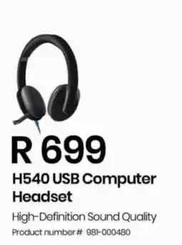 Computer Mania H540 USB Computer Headset offer