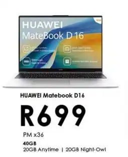 Chatz Connect HUAWEI MateBook D16 offer