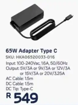 Computer Mania 65W Adapter Type C offer
