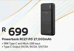 Computer Mania Powerbank RC27-PD offer