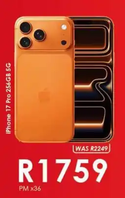 Chatz Connect iPhone 17 Pro 256GB 5G offer