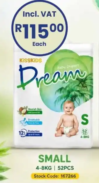Africa Cash and Carry KISSKIDS Dream Baby Diapers offer