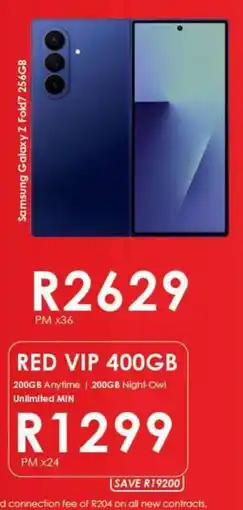 Chatz Connect Samsung Galaxy Z Fold7 256GB offer