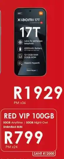 Chatz Connect Xiaomi 17T offer