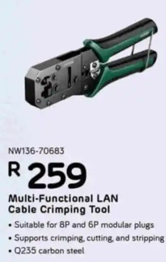 Computer Mania Multi-Functional LAN Cable Crimping Tool offer