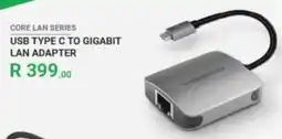 Computer Mania CORE LAN SERIES USB TYPE C TO GIGABIT LAN ADAPTER offer