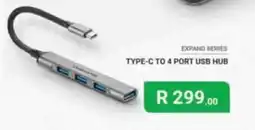 Computer Mania EXPAND SERIES TYPE-C TO 4 PORT USB HUB offer