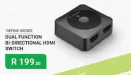 Computer Mania DEFINE SERIES DUAL FUNCTION BI-DIRECTIONAL HDMI SWITCH offer