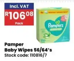Africa Cash and Carry Pamper Baby Wipes offer