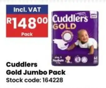 Africa Cash and Carry Cuddlers Gold Jumbo Pack offer