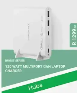 Computer Mania volkanoX 120 WATT MULTIPO RT GAN LAPTOP CHARGER offer