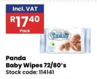 Africa Cash and Carry Panda Baby Wipes offer