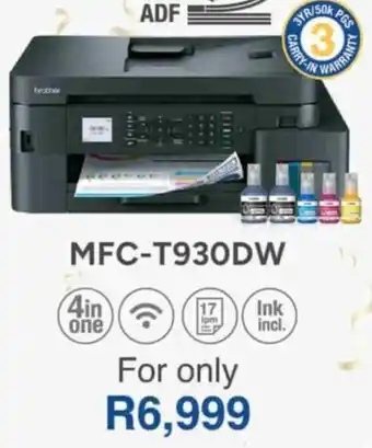 Computer Mania Brother MFC-T930DW offer