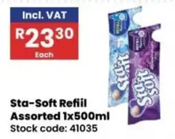 Africa Cash and Carry Sta-Soft Refill Assorted offer
