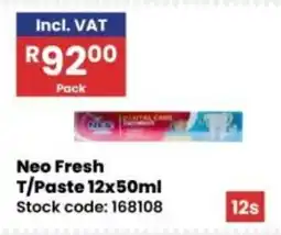 Africa Cash and Carry Neo Fresh T/Paste offer