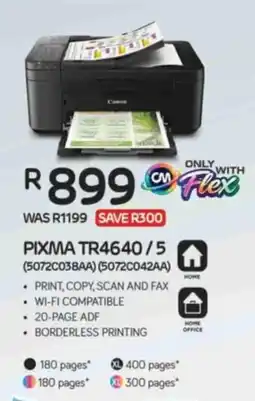 Computer Mania Canon PIXMA TR4640 / 5 offer