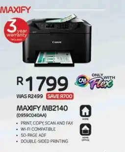 Computer Mania Canon Maxify MB2140 offer